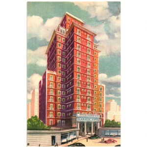 Claridge Hotel Tucuman 535 Buenos Aires Argentina Postcard